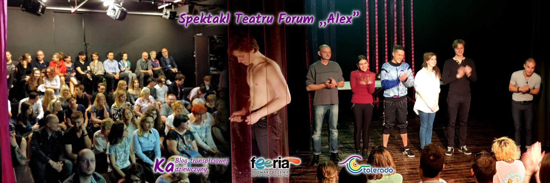 Spektakl Teatru Forum – Alex – Czy jest światełko w tunelu transpłciowości?