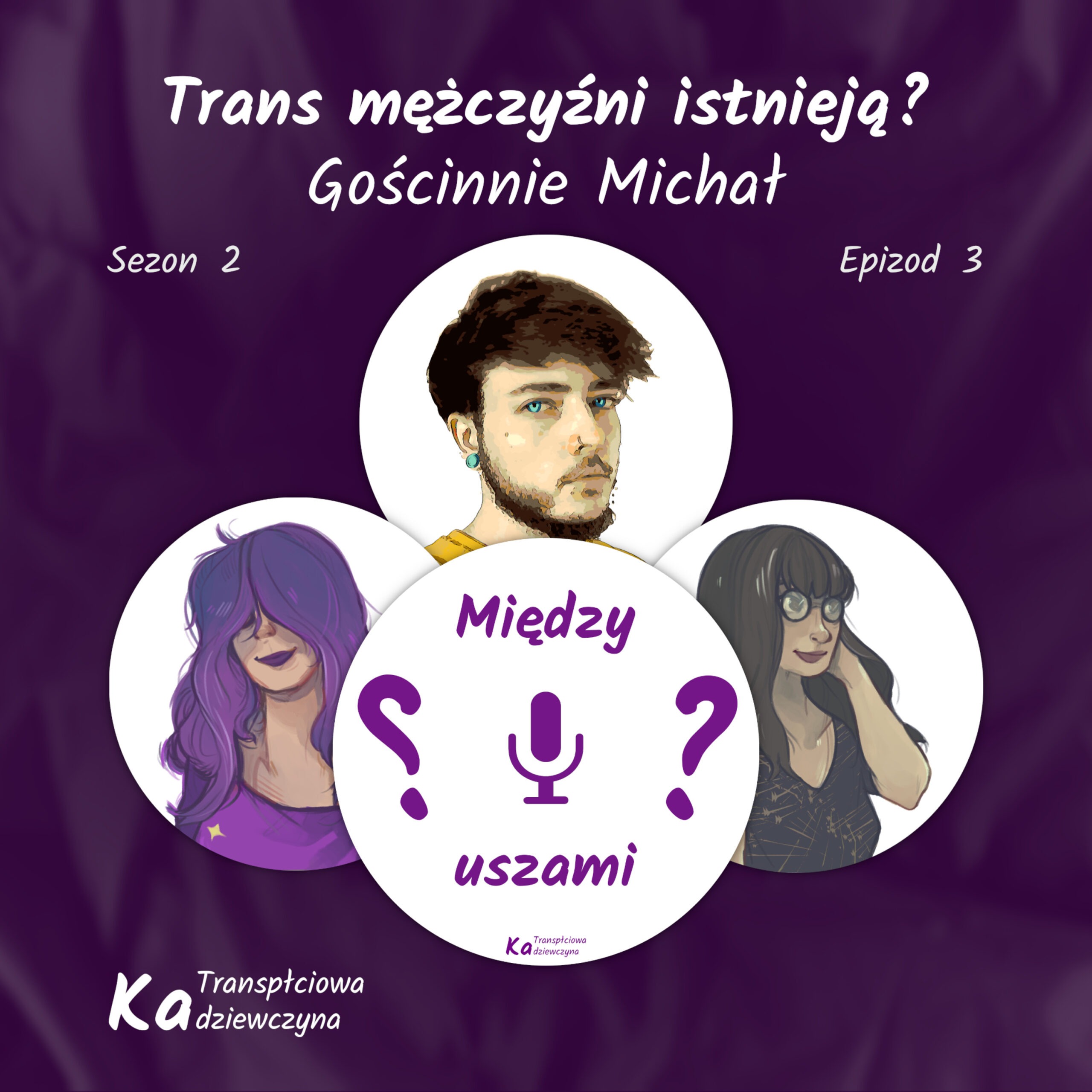 Trans mężczyźni istnieją? Gościnnie: Michał – S02E03 Między Uszami – Blog Ka