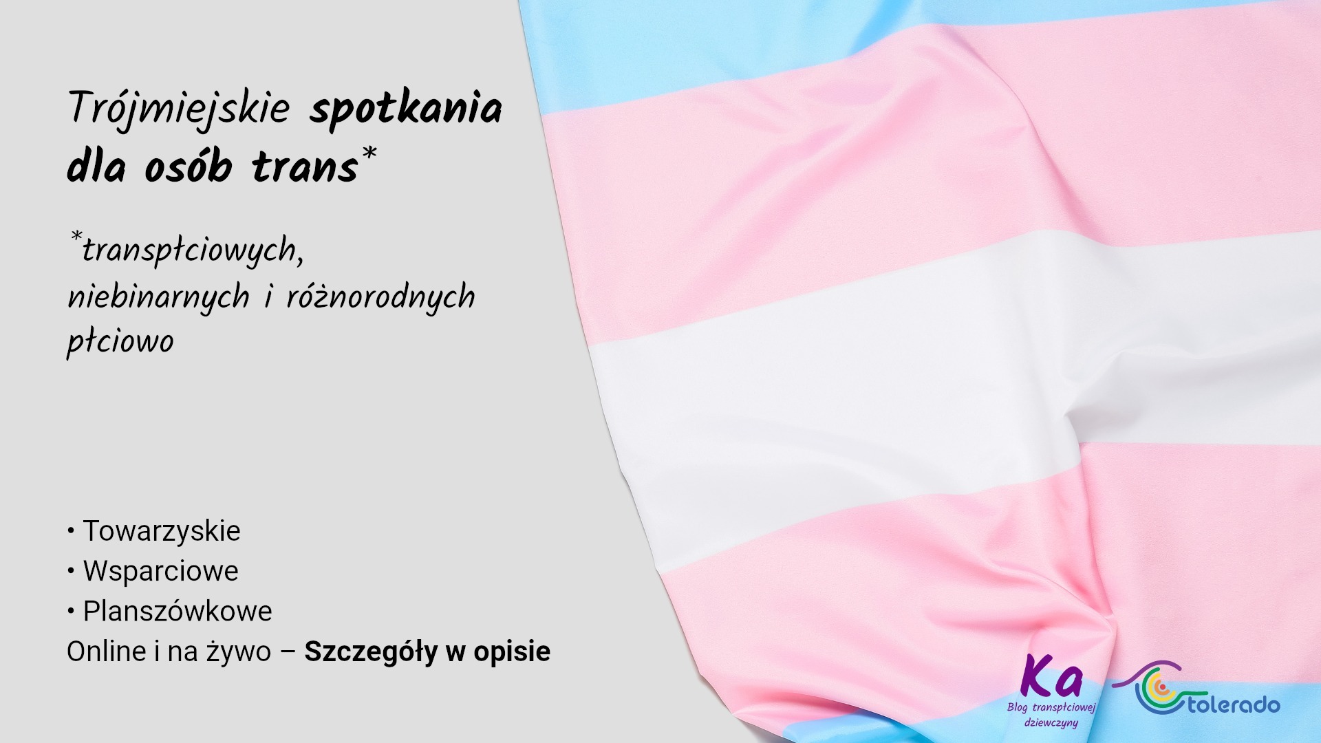 Październikowe spotkania dla osób trans!